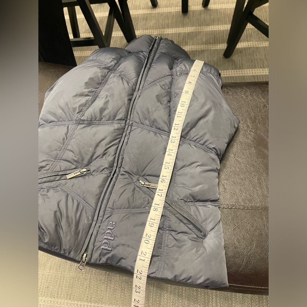 Add Down Puffer zip up Vest US 4 - Picture 7 of 9